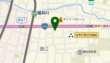 サンディ 住吉墨江店の地図画像