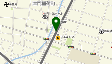 サンディ 今津店の地図画像