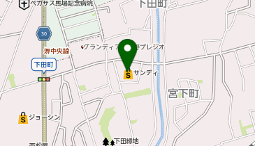 サンディ 津久野店の地図画像