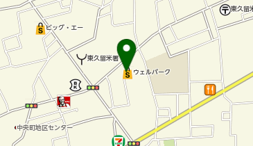 サンディ 東久留米中央店の地図画像