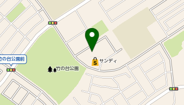 サンディ 竹の台店の地図画像
