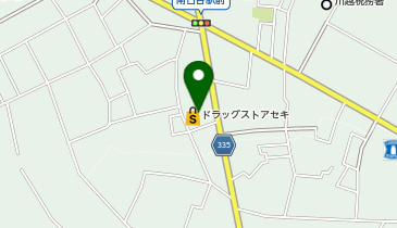 ドラッグストア セキ 南古谷店の地図画像