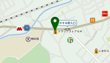 ドラッグストア セキ 笠幡店の地図画像