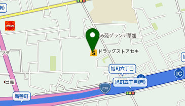 ドラッグストア セキ 新善町店の地図画像