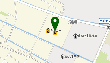 ドラッグストア セキ 鴻巣免許センター前店の地図画像