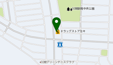 ドラッグストア セキ 岩名店の地図画像