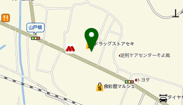 ドラッグストア セキ 山川町店の地図画像