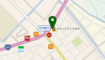 ドラッグストア セキ 東大門店の地図画像