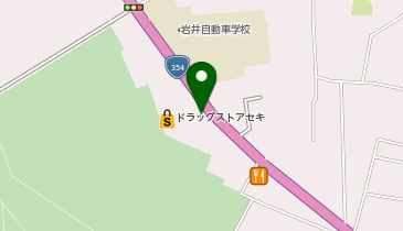 ドラッグストア セキ 辺田店の地図画像