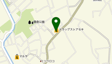 ドラッグストア セキ 御蔵店の地図画像