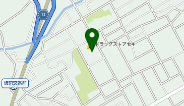 ドラッグストア セキ 坂田西店の地図画像