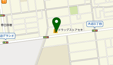 ドラッグストア セキ 春日部大沼店の地図画像