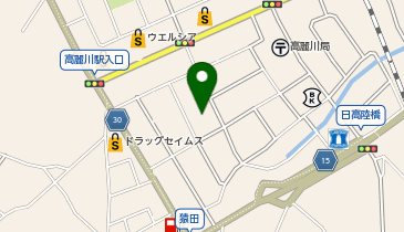 ドラッグストア セキ 高麗川店の地図画像