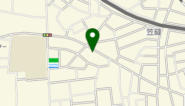 ドラッグストア セキ 笠縫店の地図画像