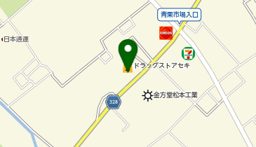 ドラッグストア セキ 東浦和店の地図画像