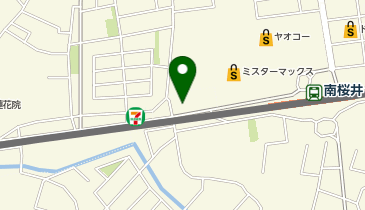 ドラッグストア セキ 春日部米島店の地図画像