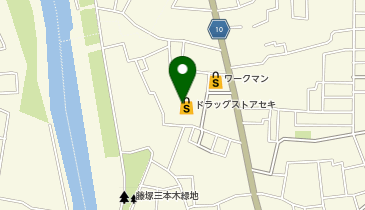 ドラッグストア セキ 藤の牛島店の地図画像