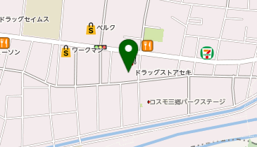 ドラッグストア セキ 三郷戸ケ崎店の地図画像