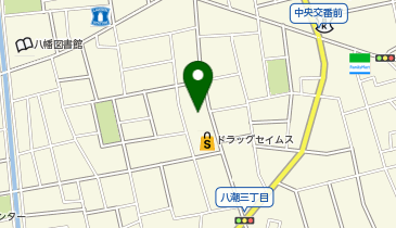 ドラッグストア セキ 八潮中央店の地図画像