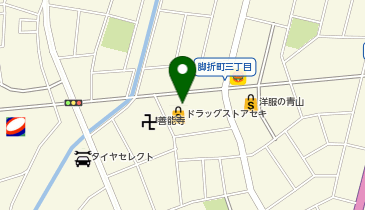 セキ薬局 脚折町店の地図画像