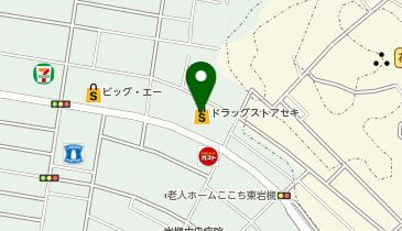 ドラッグストア セキ 東岩槻店の地図画像