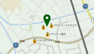 ドラッグストア セキ ピアシティ宮代店の地図画像