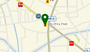 ドラッグストア セキ 吹上店の地図画像