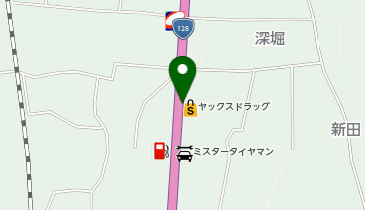 ヤックスドラッグ 大原店の地図画像