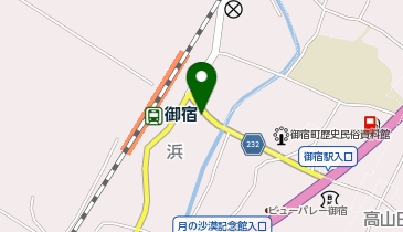 ヤックスドラッグ 御宿店の地図画像