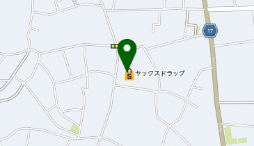 ヤックスドラッグ 野田店の地図画像