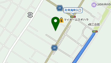 ヤックスドラッグ 九十九里店の地図画像