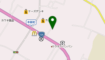 ヤックスドラッグ 波崎店の地図画像