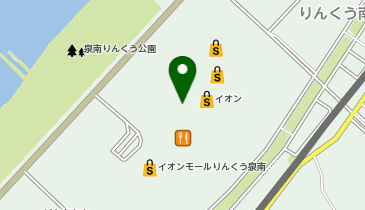 越後 叶家 りんくう泉南イオンモール店の地図画像