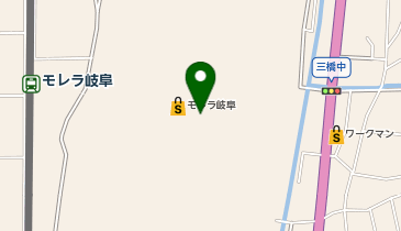 信州そば処 そじ坊 岐阜モレラ店の地図画像
