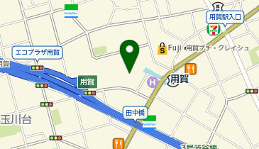 自家製麺 杵屋 用賀SBS店の地図画像