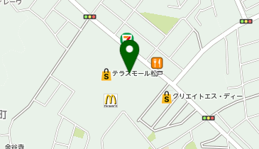 越後 叶家 松戸テラスモール店の地図画像