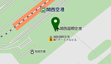 自家製麺 杵屋麦丸 関西国際空港2F店の地図画像