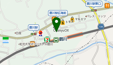 自家製麺 杵屋 鶴川マルシェ店の地図画像