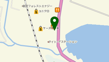 コリアンキッチン シジャン 新宮スーパーセンターオークワ南紀店の地図画像