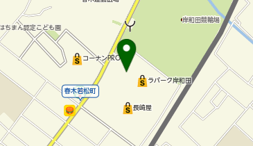 実演手打うどん 杵屋 岸和田ラパーク店の地図画像