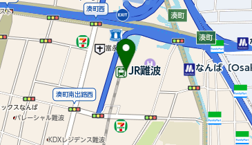 自家製麺 杵屋 なんばO&rsquo;CAT店の地図画像