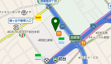 信州そば処 そじ坊 東京オペラシティ店の地図画像