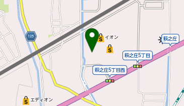 自家製麺 杵屋 高槻イオン店の地図画像