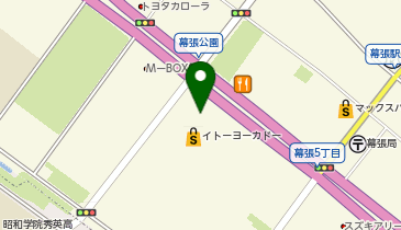 実演手打うどん 杵屋 幕張イトーヨーカドー店の地図画像