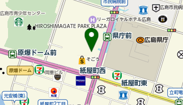 自家製麺 杵屋 広島センター街店の地図画像