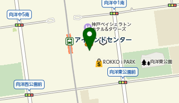 自家製麺 杵屋 六甲アイランド店の地図画像