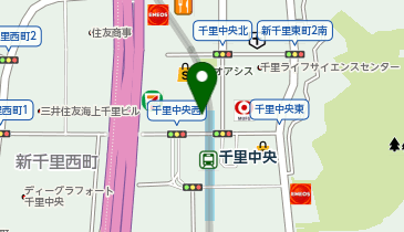 天丼専門店 丼丼亭 千里せんちゅうパル店の地図画像