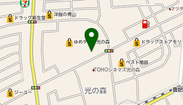 信州そば処 そじ坊 熊本光の森ゆめタウン店の地図画像