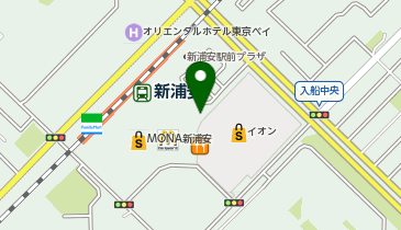 Delifrance 新浦安店の地図画像