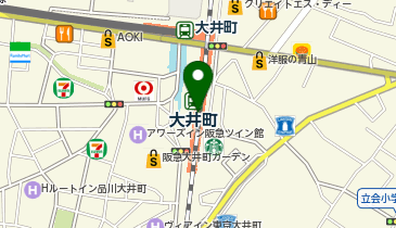 Delifrance 大井町店の地図画像